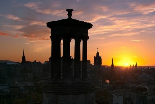 Edinburgh, Scotland - View from Calton Hill - UK car hire