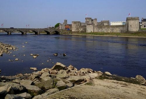 Limerick, Ireland - King John's Castle - Shannon Airport car hire