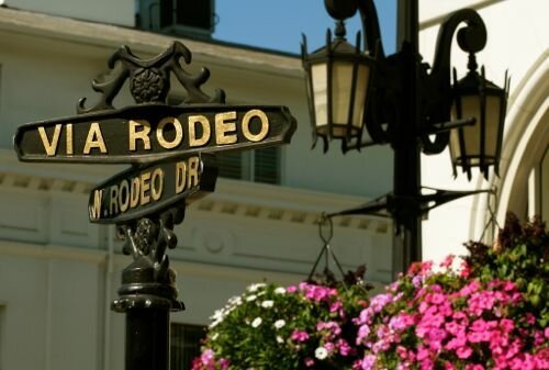 Los Angeles, USA - Rodeo Drive - California car hire