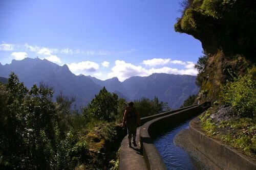 Madeira, Portugal - Walking the Levada - Funchal Airport car hire