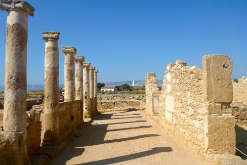 Paphos, Cyprus - Archaeological Park - Paphos car hire