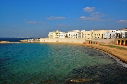 Puglia, Italy - Gallipoli views in the old town - Brindisi Airport car hire