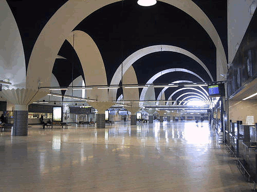 Seville Airport interior, Car rental Seville Airport