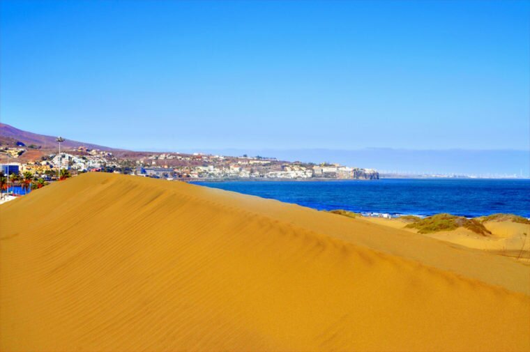 Sand Dunes at Maspalonas. See more with a Gran Canaria Airport car hire.